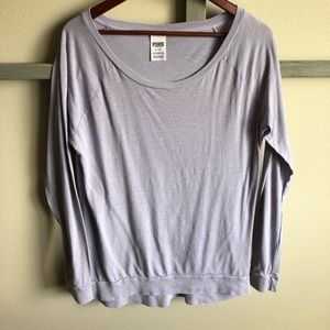 Lavender colored Pink long sleeve shirt